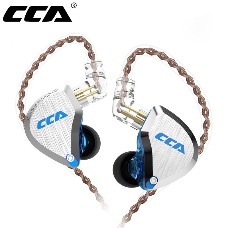 Office Work Tech - CCA C12 In-Ear Metall-Kopfhörer 5BA+1DD Hybrid