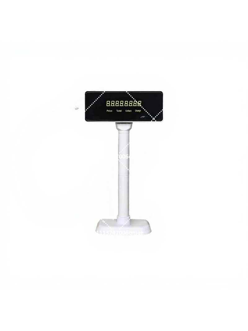 Pole Display Customer - POS USB Schwarz-Weiß Kunden-Display Kassierer-Thekenbildschirm Zubehör