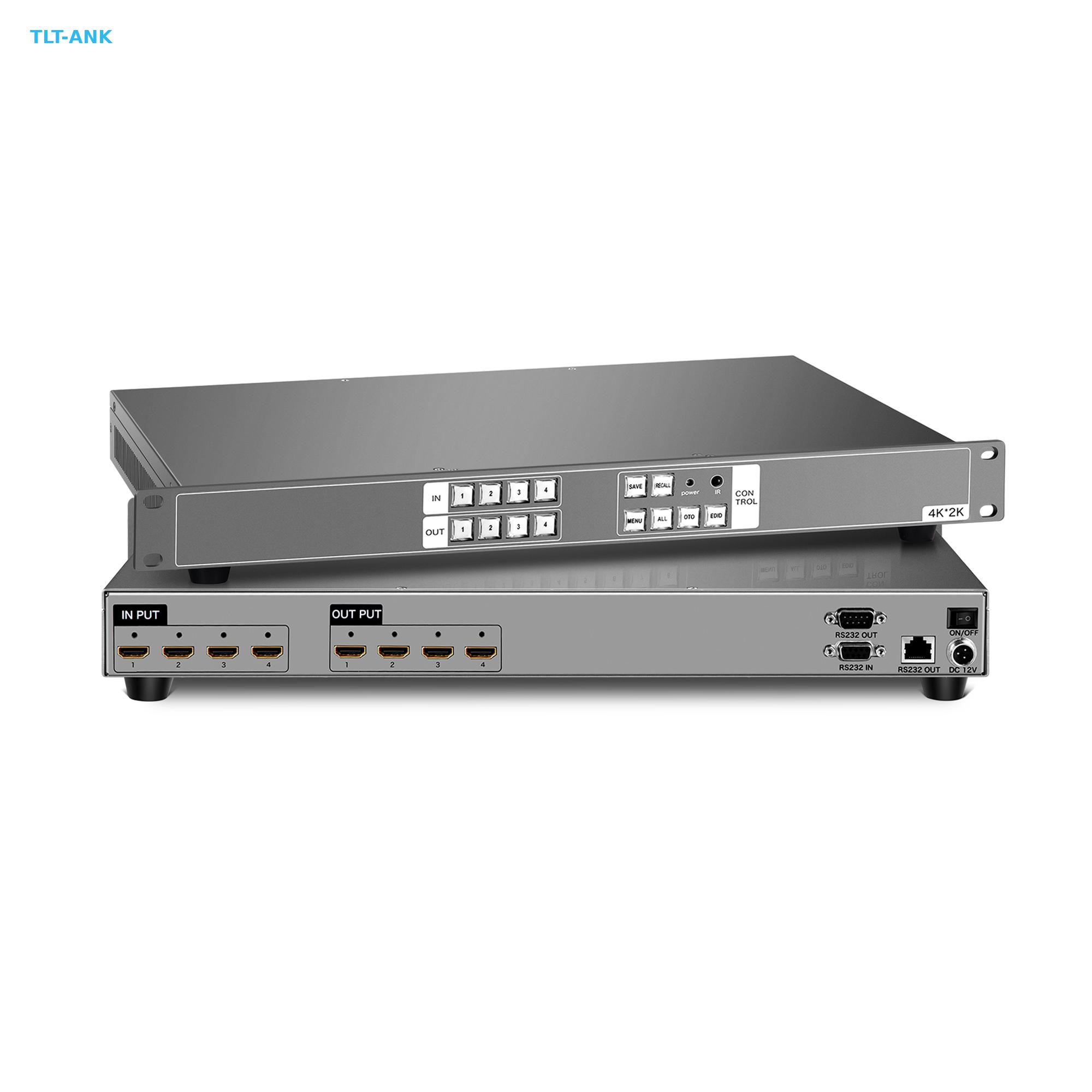 Hdmi Matrix Switch - Professioneller 4x4 4K HDMI Matrix Video