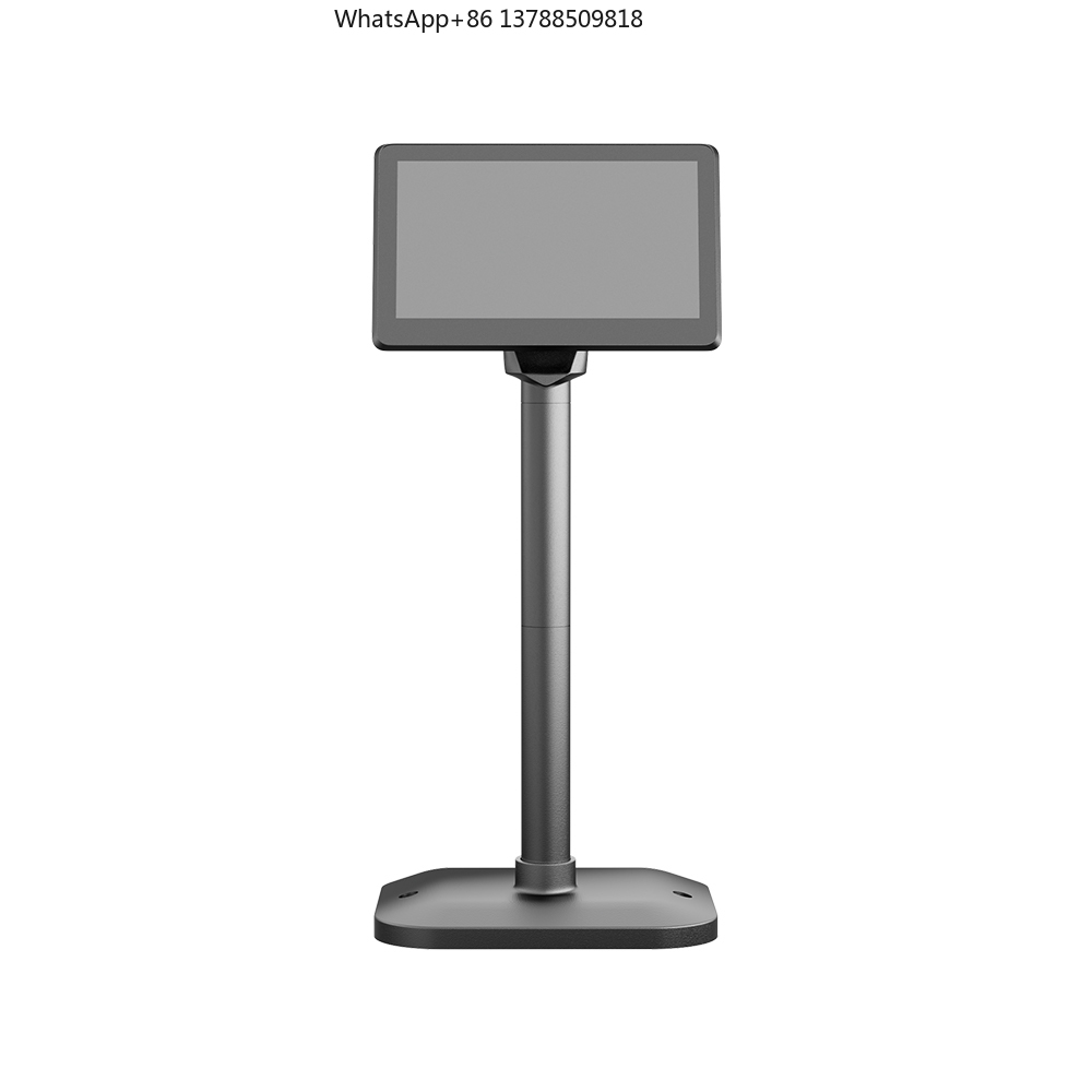 Pole Display Customer - 350 Grad Horizontal Verstellbarer Kundenspezifischer LCD-Bildschirm