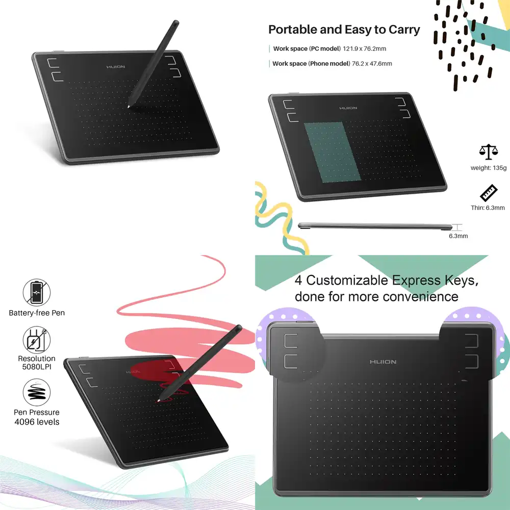 Drawing Pad Signature - 15HOT Günstiges H430P Animations-Design-Board Elektronisches Signaturpad