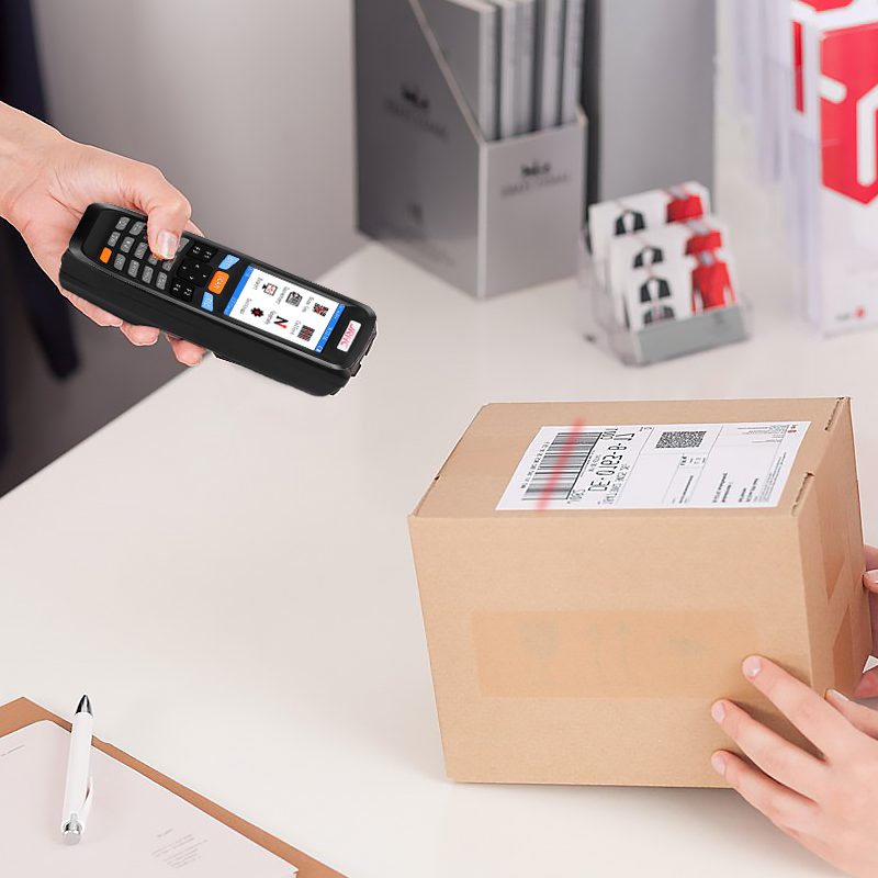 Barcode Scanner 2D - RF6000-2D Langstrecken-Transmissions-Inventarscanner QR PDA Datenerfassungsgerät 2.4G