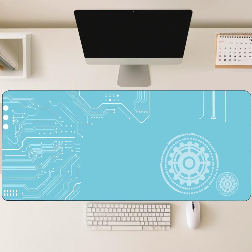 Blue Tech Circuit Gear Pattern – Office Tech Gear Bewertung und Preis