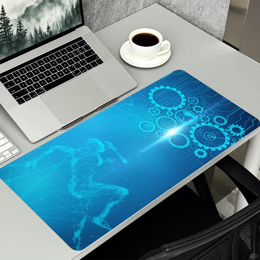 Blue Tech Circuit Gear Pattern – Office Tech Gear Bewertung und Preis