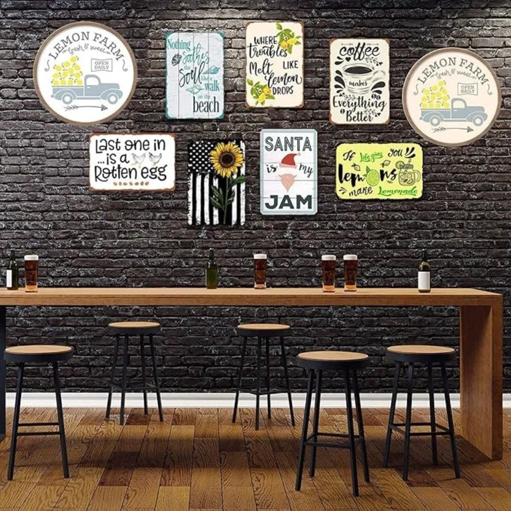 CIFBUY Retro Industrial 2D Fla – Tech Office Wall Decor Bewertung und Preis