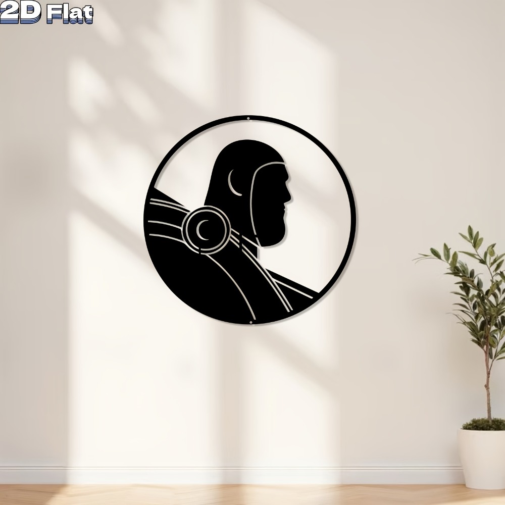 1 Stück Moderne Roboter-Alumin – Tech Office Wall Decor Bewertung und Preis