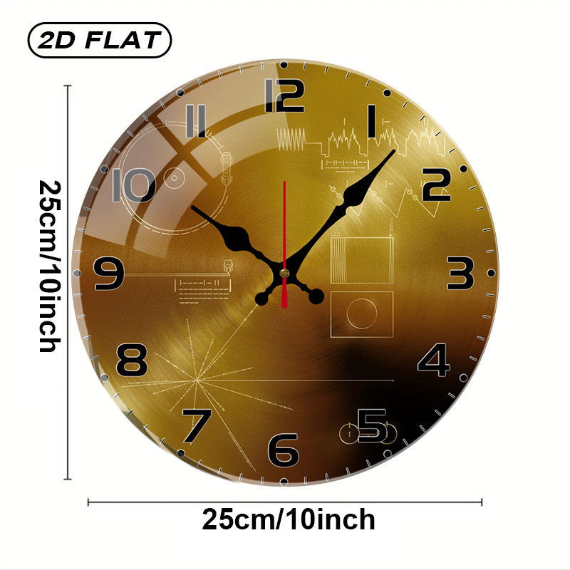Tech Style Runde, geräuschlose – Tech Office Wall Decor Bewertung und Preis