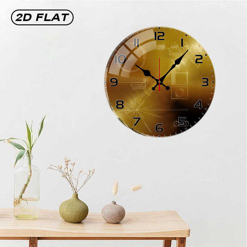 Tech Style Runde, geräuschlose – Tech Office Wall Decor Bewertung und Preis