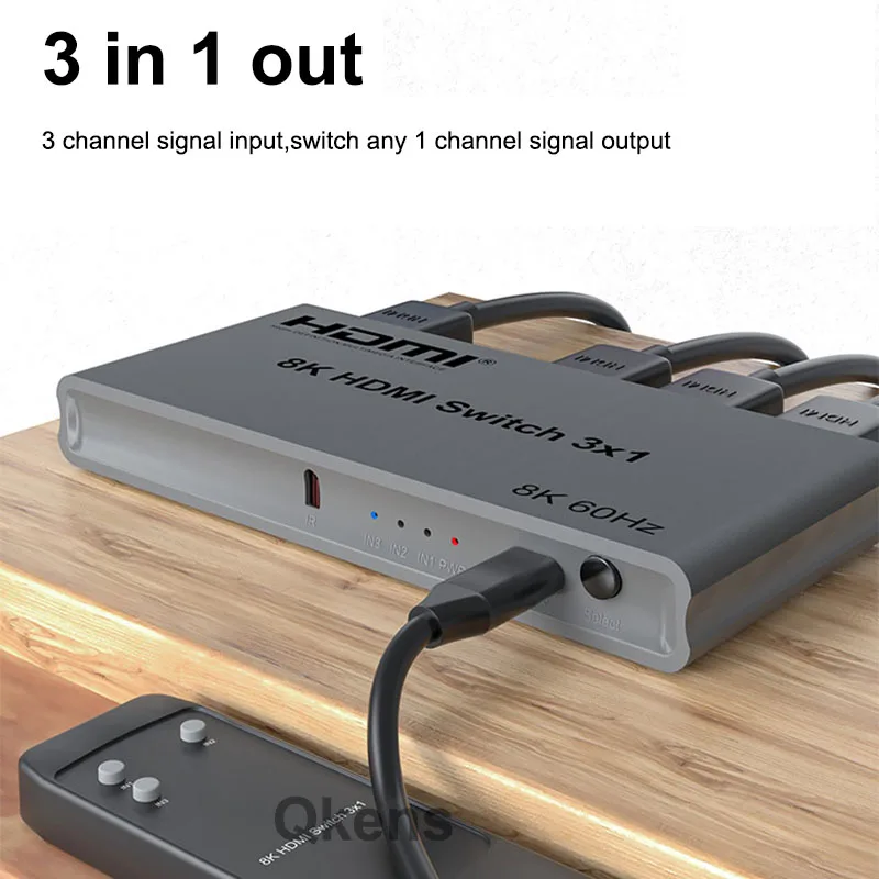 8K 60Hz 3x1 Auto-Switch HDMI 2 – Hdmi Matrix Switch Bewertung und Preis