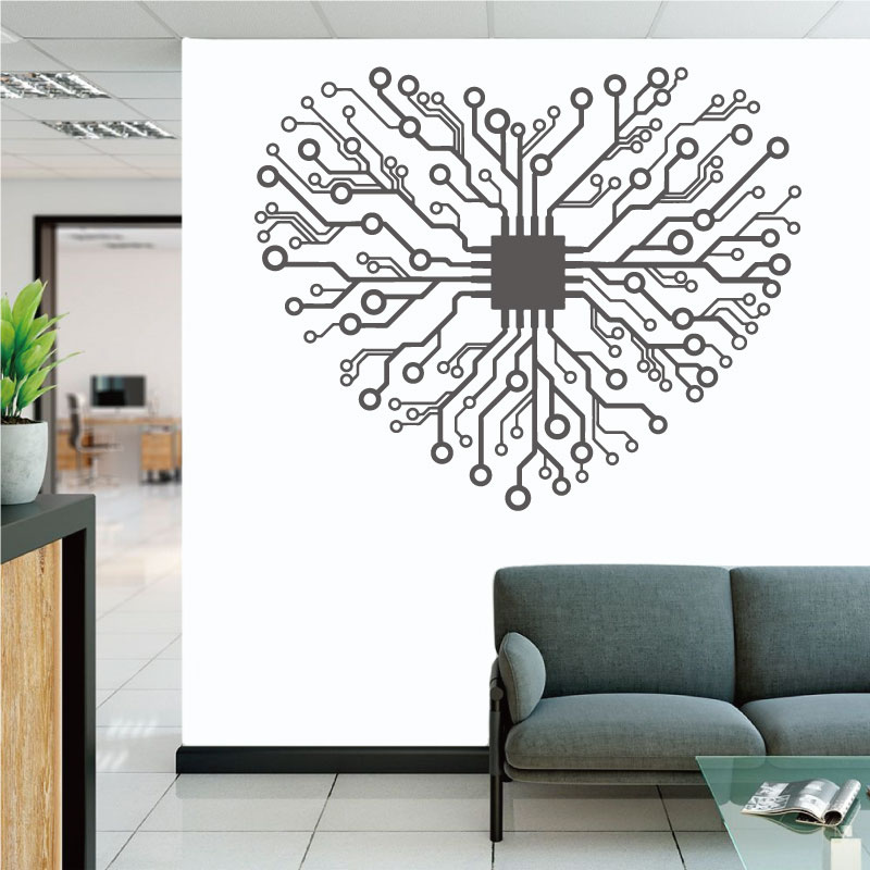 Love Chip Tech Company Büro Vi – Tech Office Wall Decor Bewertung und Preis