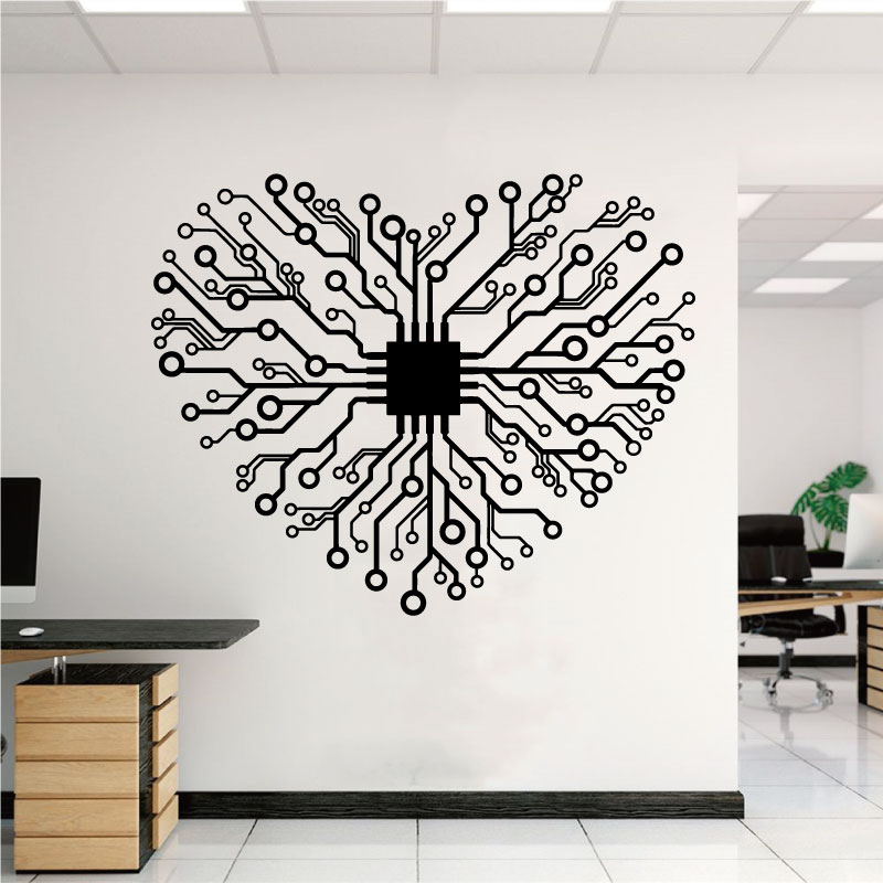 Love Chip Tech Company Büro Vi – Tech Office Wall Decor Bewertung und Preis