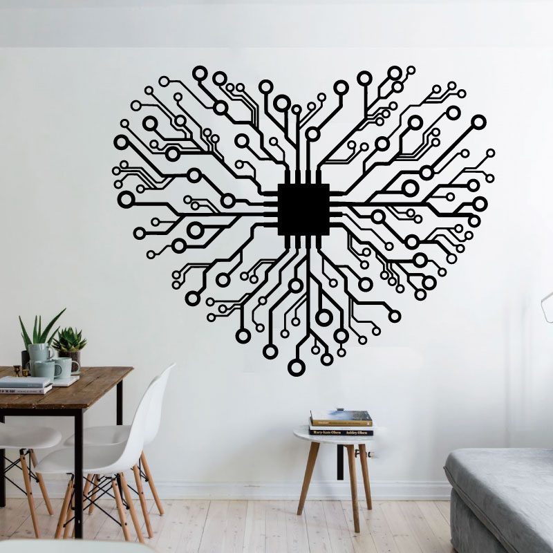 Love Chip Tech Company Büro Vi – Tech Office Wall Decor Bewertung und Preis