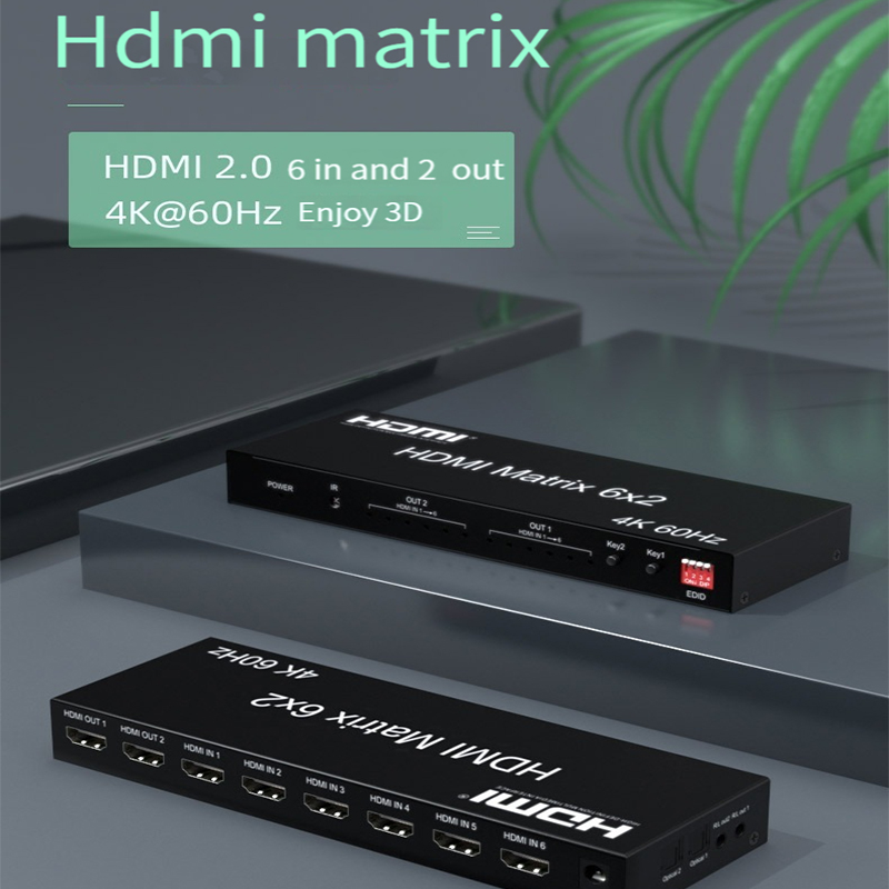 Matrix schalter HDMI 6x2 4k 60 – Hdmi Matrix Switch Bewertung und Preis
