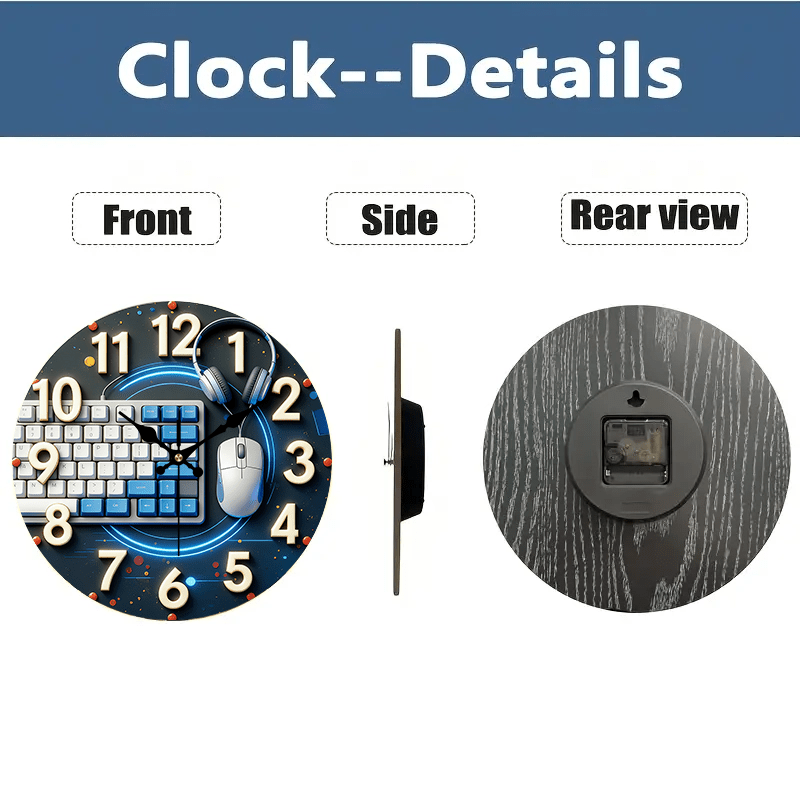 2D-Flach, 1 Stück, Tech-Style  – Tech Office Wall Decor Bewertung und Preis
