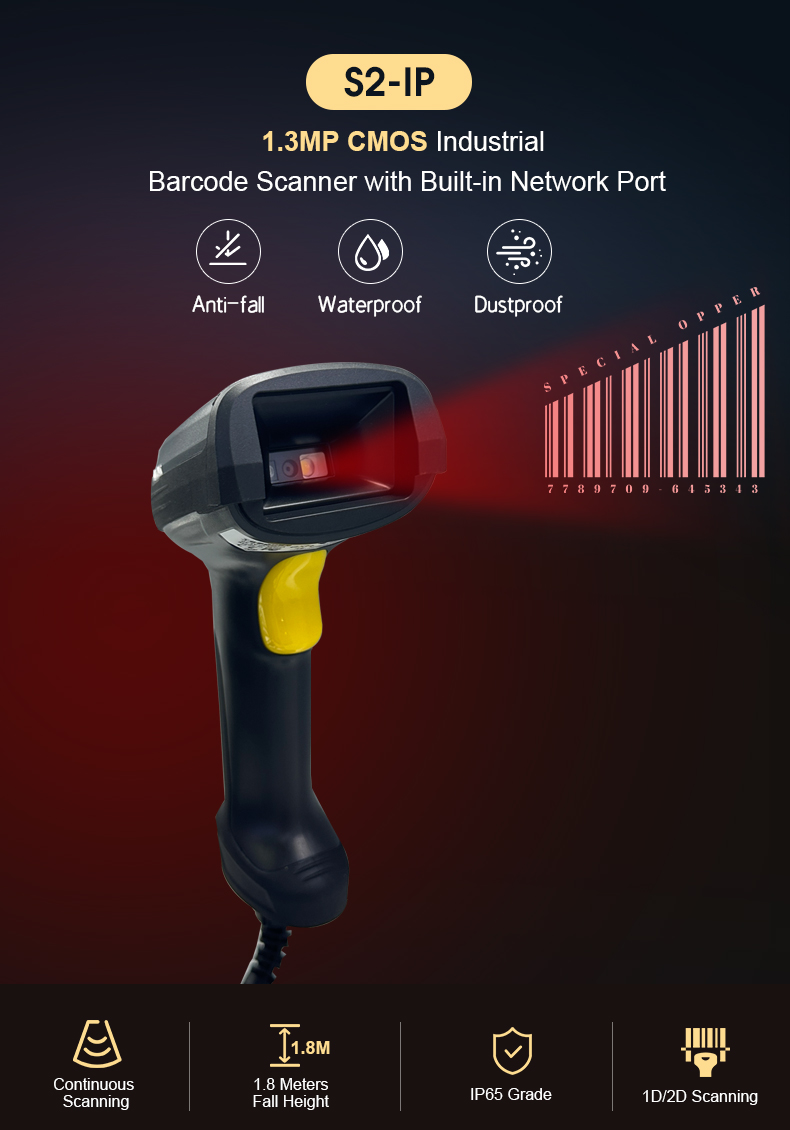 Rakinda Industrieller Handscan – Barcode Scanner 2D Bewertung und Preis