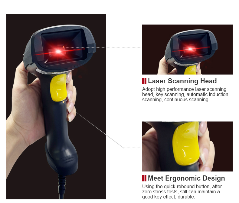 Rakinda Industrieller Handscan – Barcode Scanner 2D Bewertung und Preis