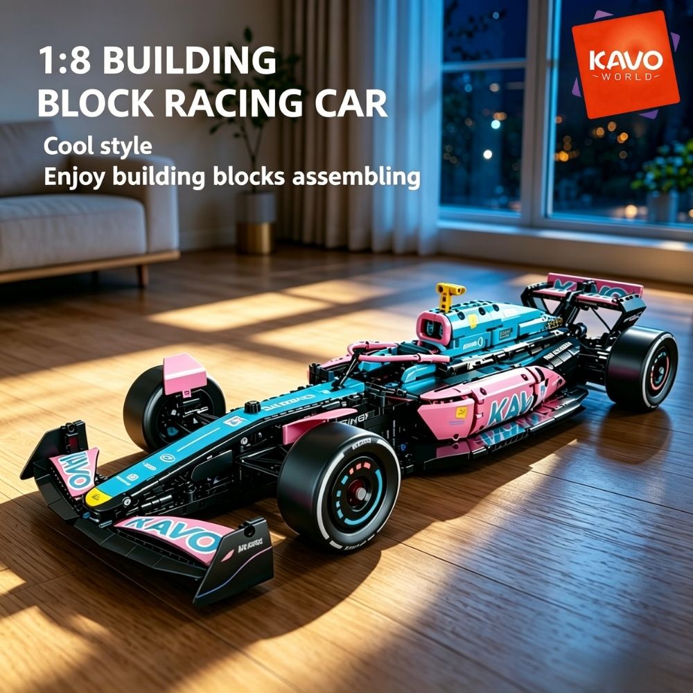 KAVOWORLD 1:8 Rosa-Blauer Form – Tech Office Building Bewertung und Preis