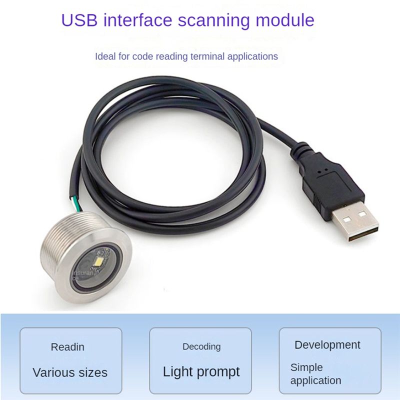 GM861 USB-Schnittstelle 1D/2D  – Barcode Scanner 2D Bewertung und Preis