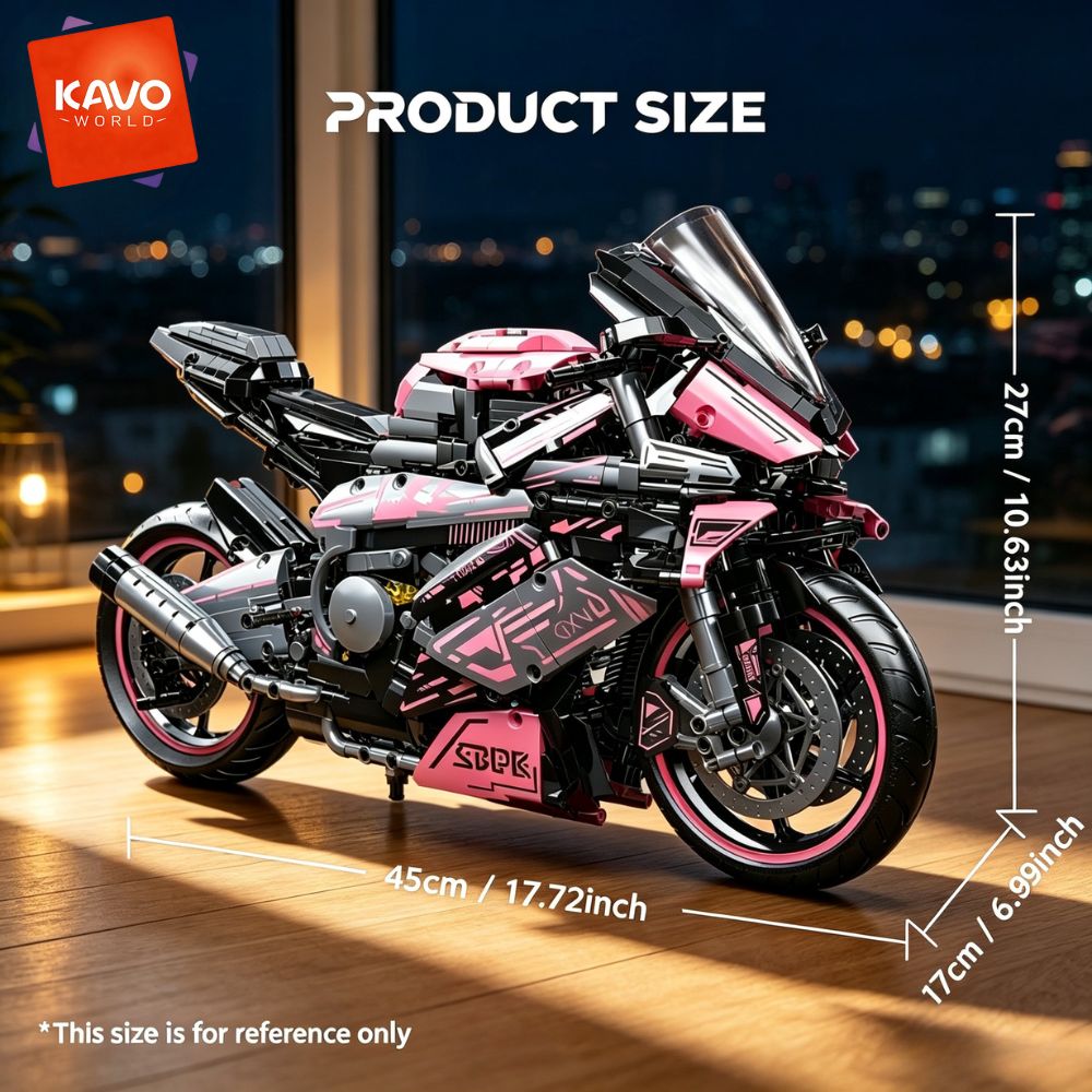 KAVOWORLD 1:5 Großes Motorrad- – Tech Office Building Bewertung und Preis