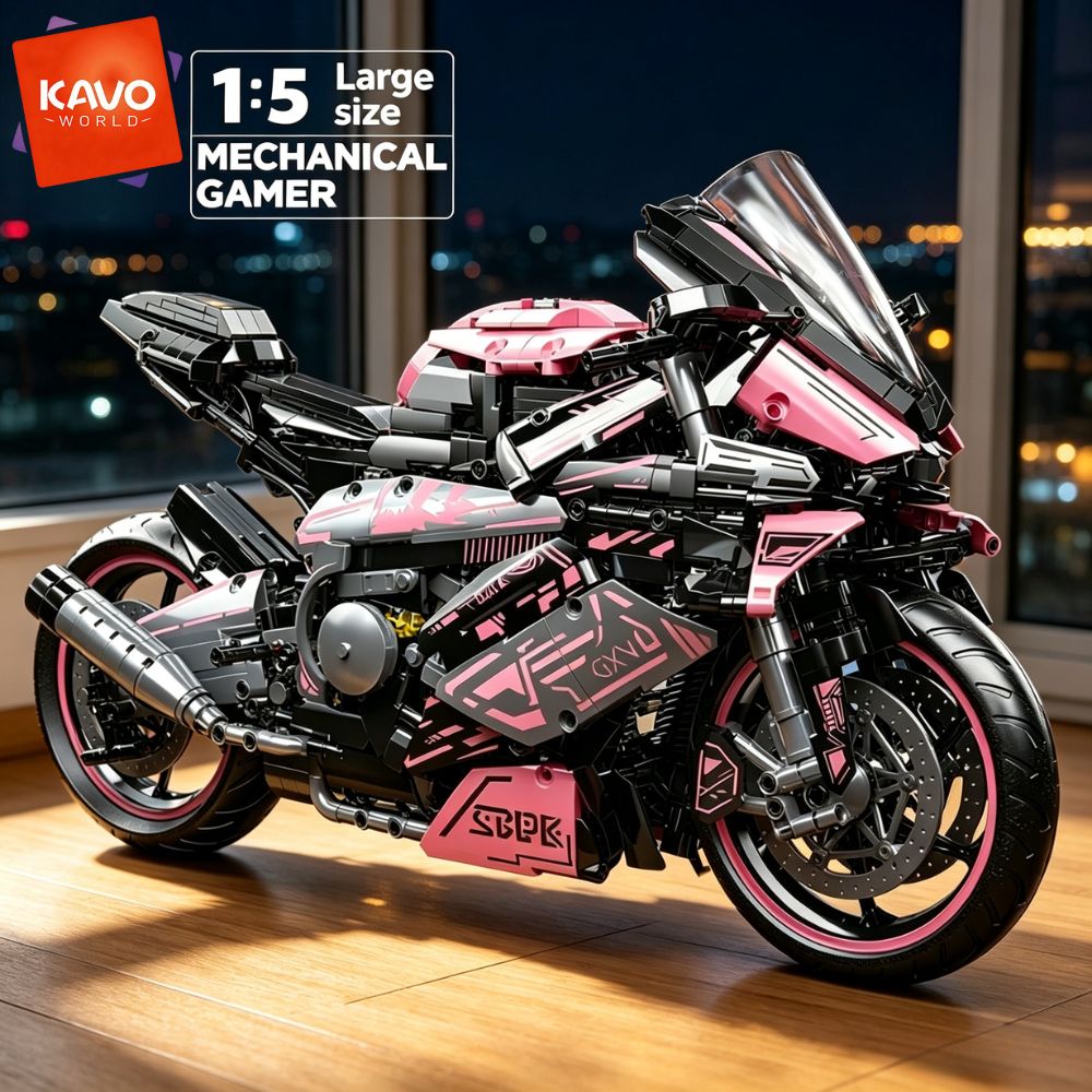 KAVOWORLD 1:5 Großes Motorrad- – Tech Office Building Bewertung und Preis