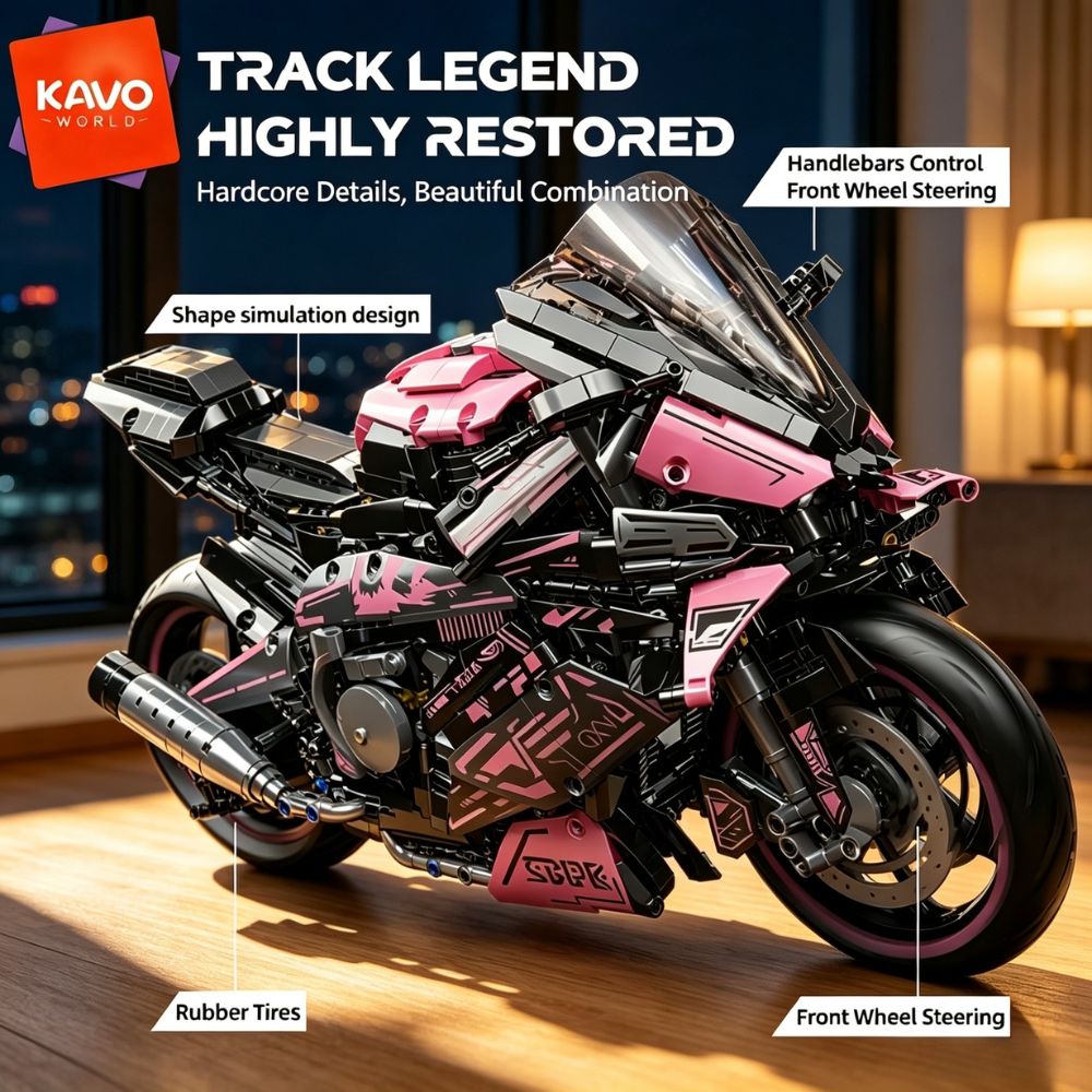 KAVOWORLD 1:5 Großes Motorrad- – Tech Office Building Bewertung und Preis