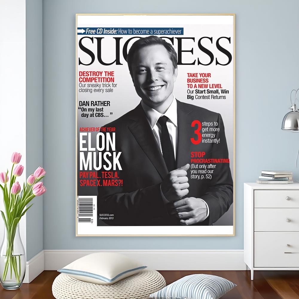 Elon Musk Dogefather Technolog – Tech Office Wall Decor Bewertung und Preis